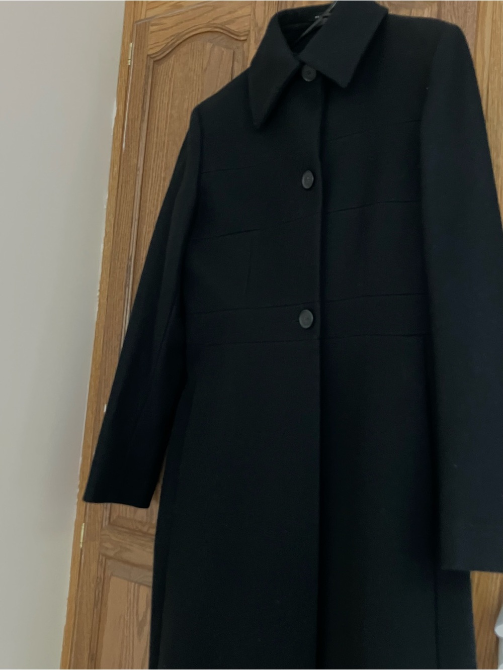Gianfranco Ferré Black Long Trench Coat